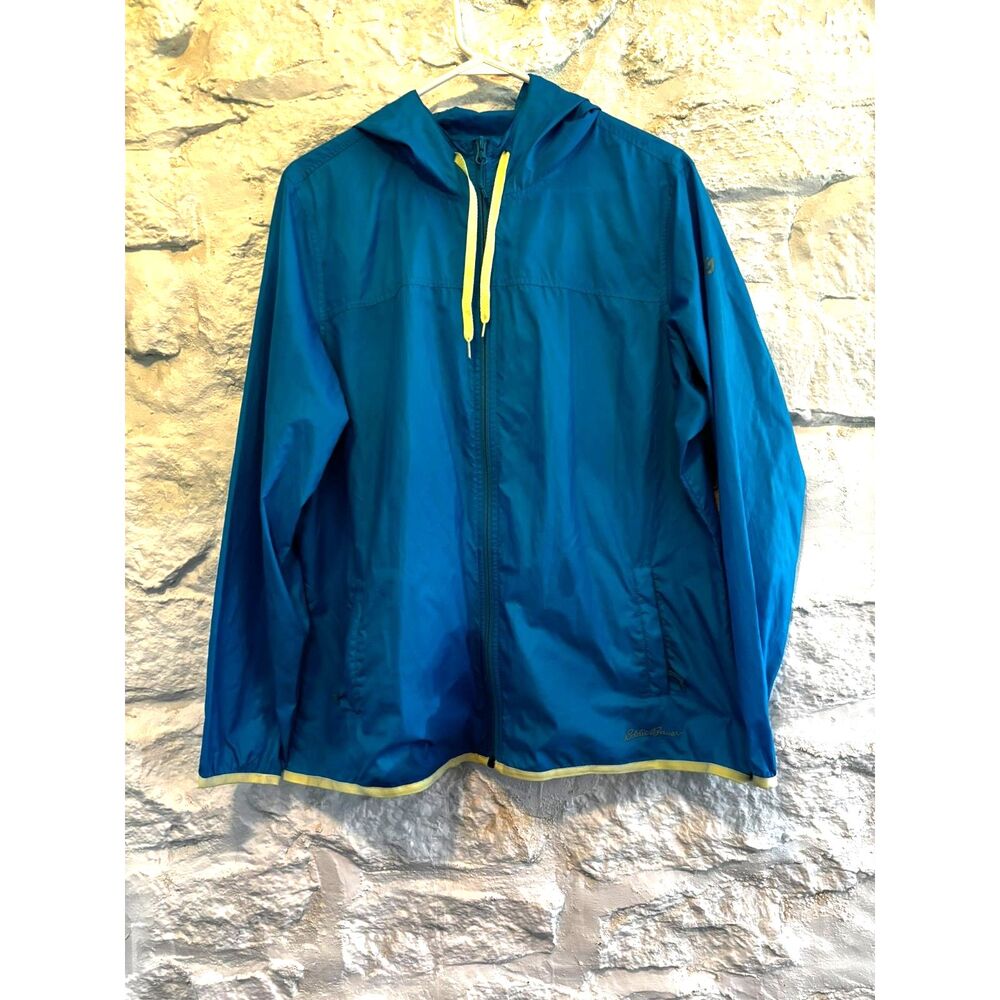 Eddie Bauer Ultra Lightweight Hooded Windbreaker Gorpcore Trail/Outdoor XL
